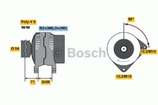 Dynamo BOSCH 0 986 046 140