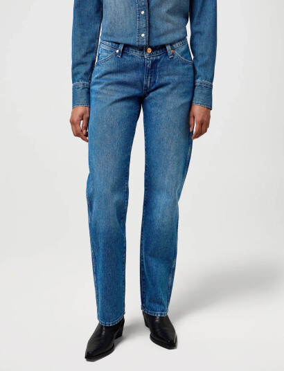 Wrangler Low Rise Cowboy Jean - Blue - 25 x 32