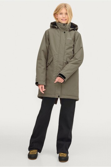 Áhkká Parkas Perfect Parka Jr Grønn
