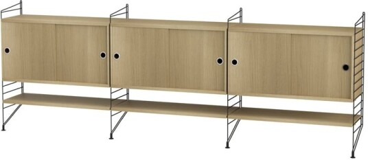 String stue eik & sort Kombinasjon F