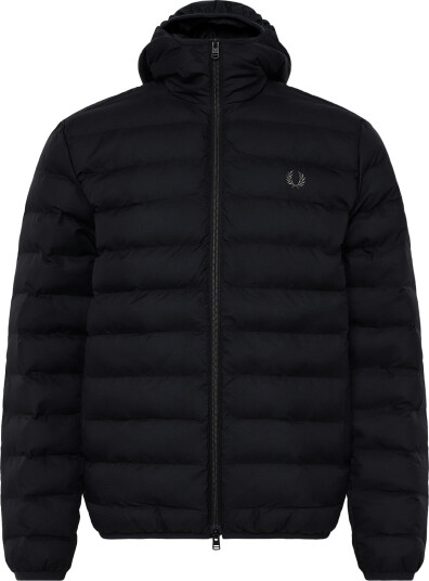Fred Perry Hooded Insulated Jkt Black XL