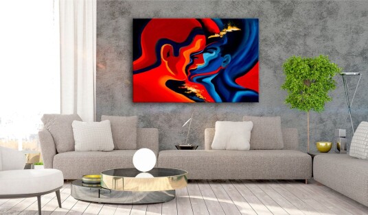 Tavle Cosmic Kiss 60X40 Artgeist sp. z o. o.