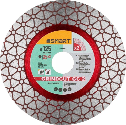 Smart365 Grindcut Diamantkutteblad - 125mm Smart365 Grindcut Diamantkutteblad - 125mm