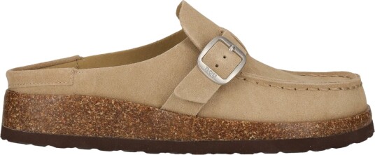 NOU Emilian Leather Kork Mokasiner Dame Beige 40