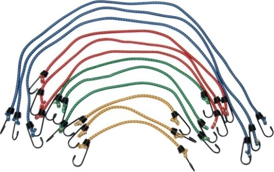 Tompar Bungee Cords Set Xh Lb020 2 12 Stk. Tompar Bungee Cords Set Xh Lb020 2 12 Stk.