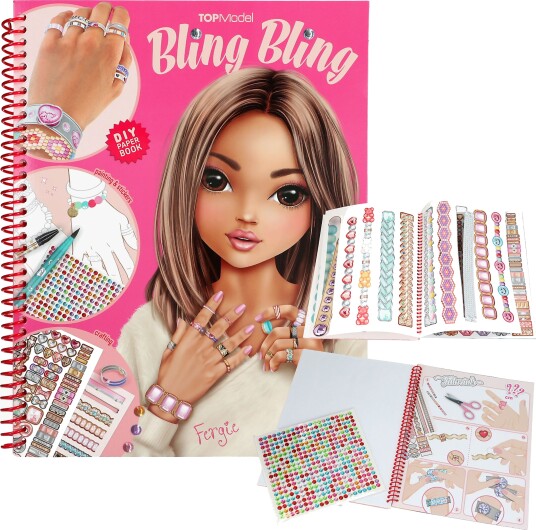 TOPModel Hobbybok Bling Bling