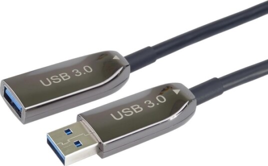 „Premiumcord“ Prailginimo Optinis Kabelis Aoc Usb 3.0 A/Male – A/Female 20M KU3OPT20