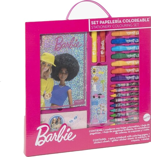 Barbie Display Fargeleggingssett