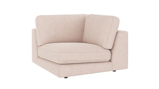 Rowico Home Duncan hjørnedel Lys beige Max 1 103 x 103 x 78 cm Beige