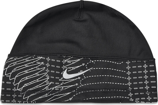 NIKE Equipment Nike U Dri-Fit Terra Uncuffed Beanie Reflective - Black - ONE SIZE