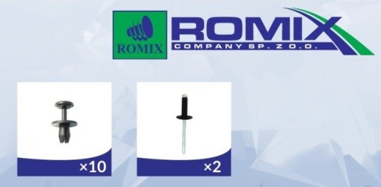 Innvendig hjulskjerm ROMIX 91002