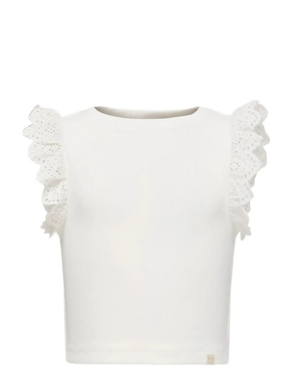 Kids Only Kmgdrea Liife S/L Detail-Top Jrs White 104