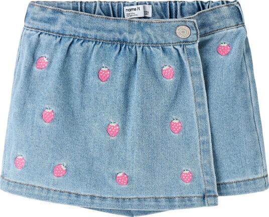 Name It Nmfdiana Dnm Emb Skort 6202 Iz J Blue 116