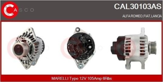 CASCO CAL30103AS Dynamo CASCO CAL30103AS Dynamo