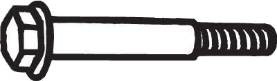 Skrue, eksosanlegg BOSAL 258-895