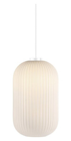 NORDLUX MILFORD 20 PENDEL OVAL GLASS HVIT