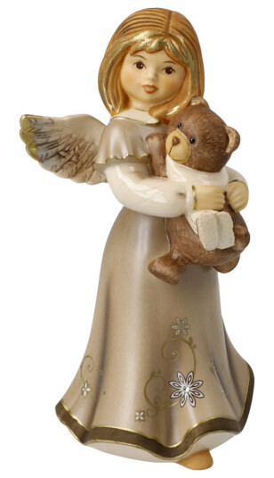 Goebel Walnut engel Dance with Me med Swarovski®-krystall 15,5 cm