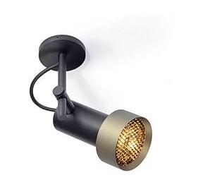 Trizo21 Trizo 21 2Thirty-C1 Honeycomb Taklampe Sort/ Bronse Ring
