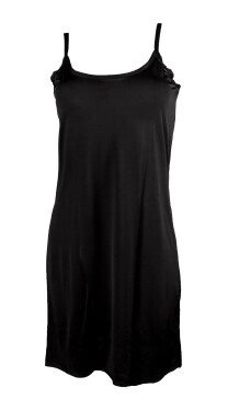 Damella Full Slip 90 cm Svart viskose 44 Dame Damella Full Slip 90 cm Svart viskose 44 Dame