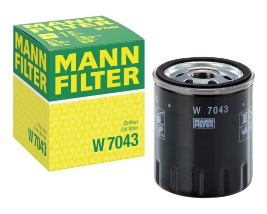 Oljefilter MANN FILTER W 7043 Oljefilter MANN FILTER W 7043