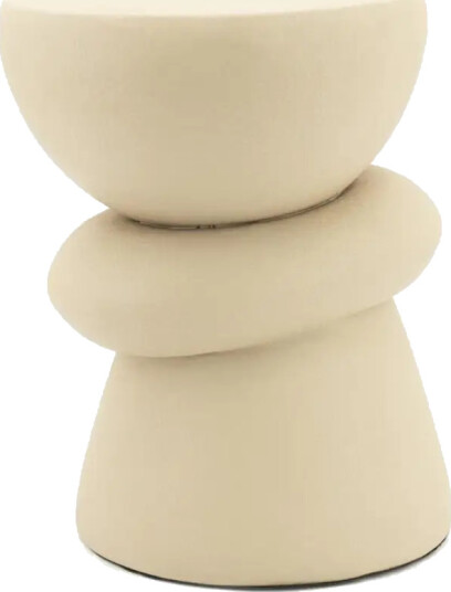 By Boo Kerun sidebord beige 35x35x47 cm