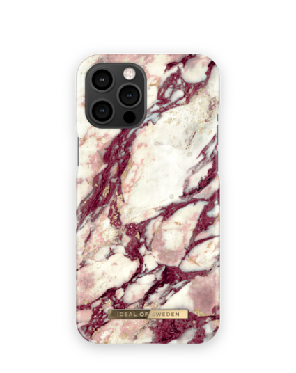 iDeal of Sweden Fashion Case Iphone 12 Promax Calacatta Ruby Marbl