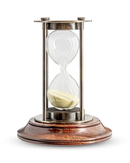 Timglas 30 minuter brons Timglas 30 minuter brons