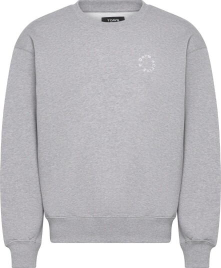 7 DAYS Active Mind Regular Crewneck Grey L 7 DAYS Active Mind Regular Crewneck Grey L