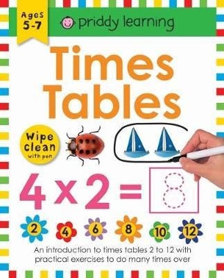 Times Tables Wipe Clean Workbooks Times Tables Wipe Clean Workbooks