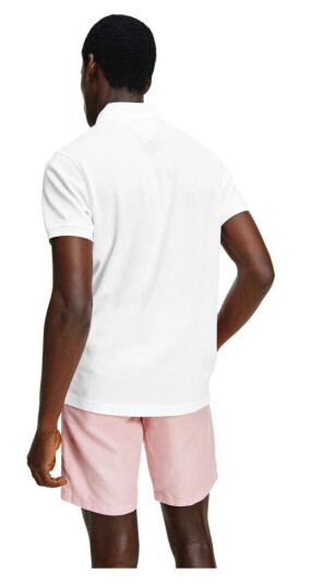 Tommy Hilfiger 1985 Slank Polo - White Hvit S