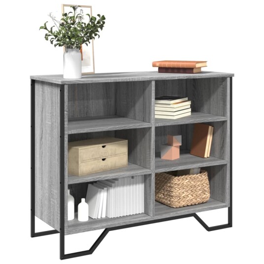 Skjenk grå sonoma 91x35,5x74,5 cm konstruert tre 8721102811203