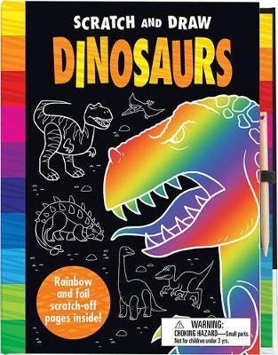 Scratch & Draw Dinosaurs Scratch Art Activity Book