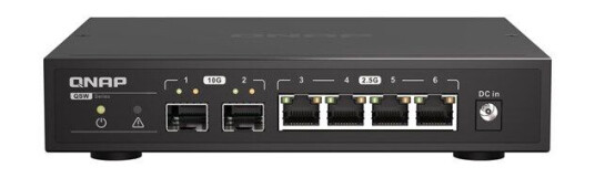 QNAP QSW-2104-2S Unmanaged Switch 2x 10GbE SFP+ / 4x 2.5GbE RJ45 (4713213518816) QNAP QSW-2104-2S Unmanaged Switch 2x 10GbE SFP+ / 4x 2.5GbE RJ45 (4713213518816)