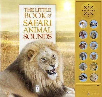 The Little Book Of Safari Animal Sounds Av Caz Buckingham, Andrea Pinnington The Little Book Of Safari Animal Sounds Av Caz Buckingham, Andrea Pinnington