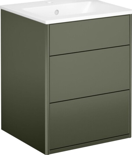 Gustavsberg Graphic møbelpakke, 45x41 cm, grønn Gustavsberg Graphic møbelpakke, 45x41 cm, grønn