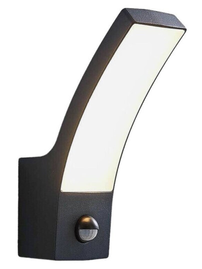 Lindby Utendørs LED-vegglampe Ilvita, antrasitt, sensor Lindby Utendørs LED-vegglampe Ilvita, antrasitt, sensor