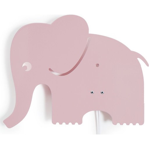 roommate Elefant Silhuettlampe Vegglampe Lyserød roommate Elefant Silhuettlampe Vegglampe Lyserød