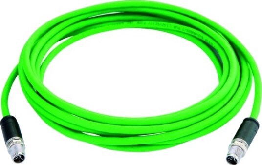 Telegärtner 100017138 0,5 M Cat6a Sf/Utp S-Ftp M12 M12 Grøn