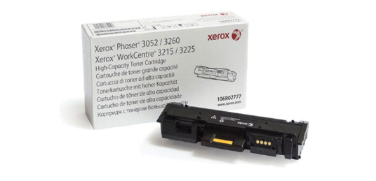 Xerox Phaser 3260 BK Toner - 106R02777 Original - Svart 3000 sider