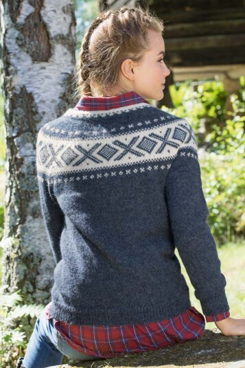 Dale Garn 370 10 Cortina Genser Indigo