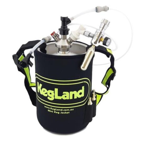 5 liters Mini Keg med tappeløsning 5 liters Mini Keg med tappeløsning