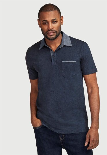 Cellbes T-skjorte med krage Danny 6XL