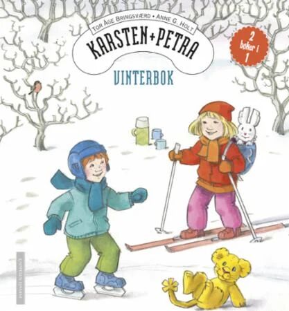 Karsten Og Petra Går På Ski Og Skøyter Av Tor Åge Bringsværd