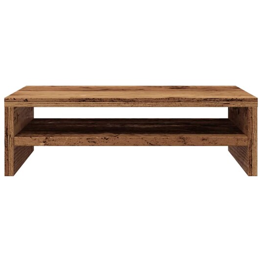 Skjermstativ gammelt tre 42x24x13 cm konstruert tre