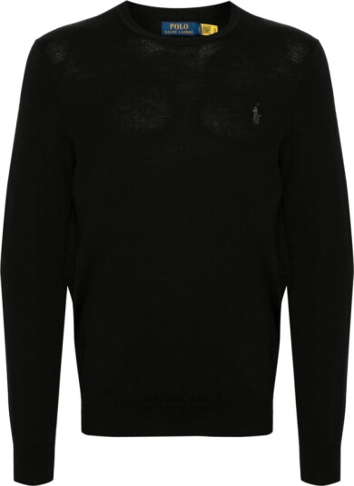 Ralph Lauren Herre Strikkevarer Svart XL,