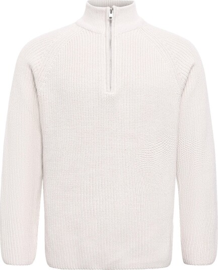 Solid Sdwillis Hi Neck OATMEAL L