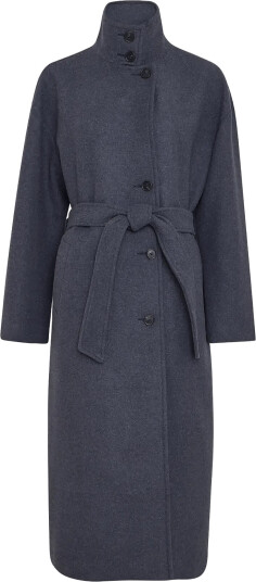 MSCH Copenhagen Mschkeola Secilia Wool Coat   Navy   XS/S