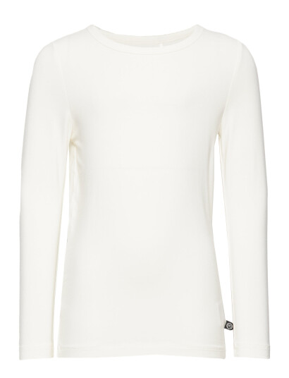 Minymo Blouse Ls Bamboo White 98