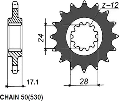 SUNSTAR 520-15 Kjededrev SUNSTAR 520-15 Kjededrev