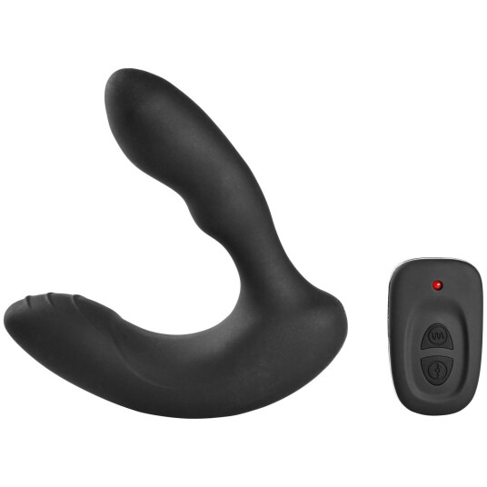 Sinful Force Oppladbar Fjernstyrt Prostatavibrator      - Svart